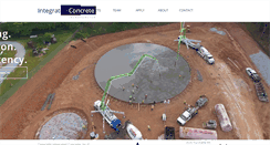 Desktop Screenshot of integratedconcrete.net